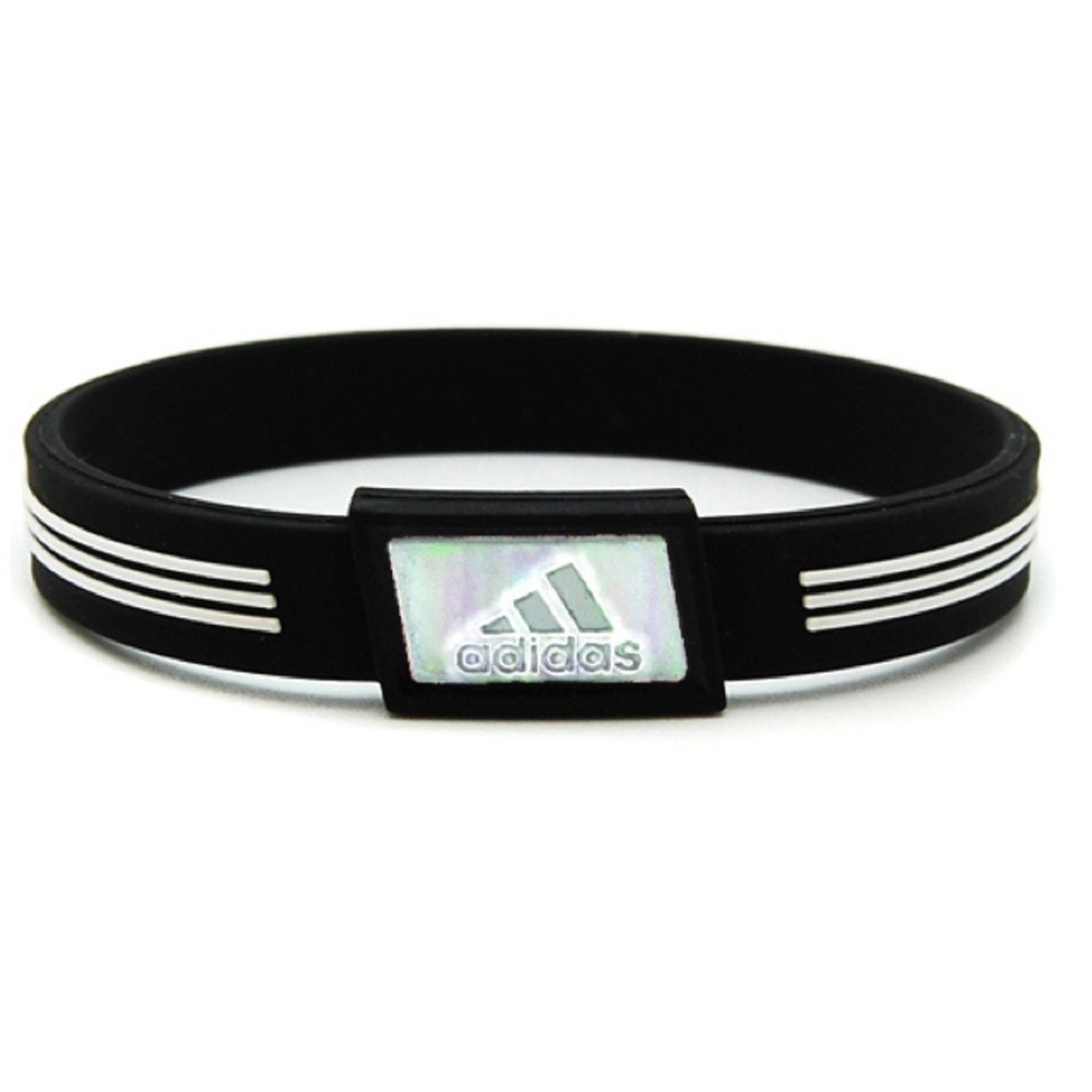 Adidas Limited Edition Black & White Sport Ion Wristband NWT